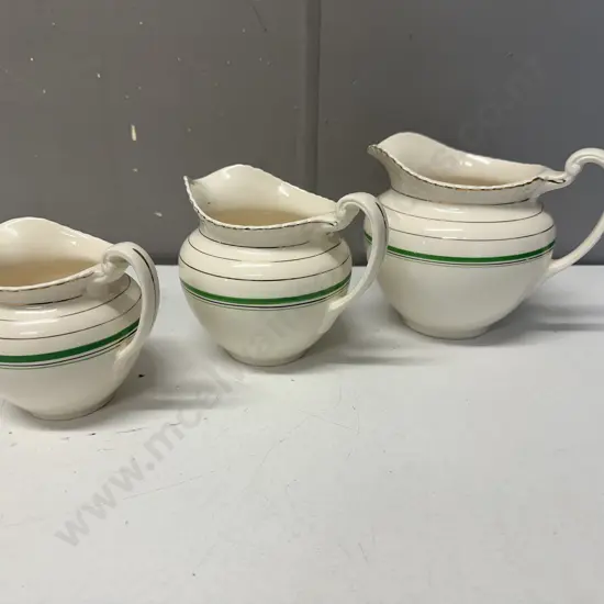 Old English Johnson Bros Jugs Graduated Sizes 