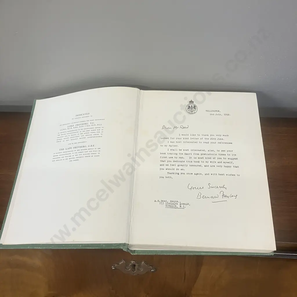 The Story of the Kauri by A H Reed, 1953 First Edition - Limited, Numbered & Signed (#1552/2550) Image 1++