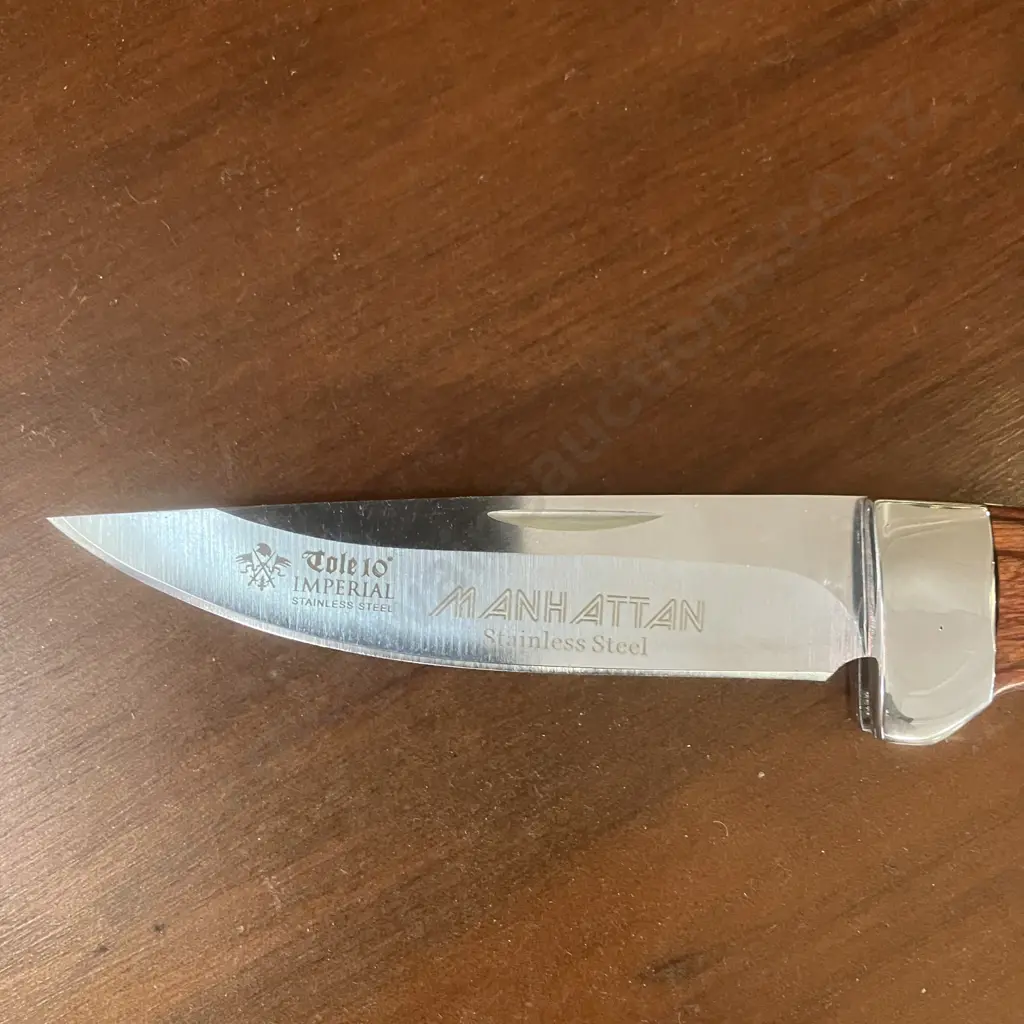 Tole10 Imperial Albainox Manhattan Lockback Knife Image 1++