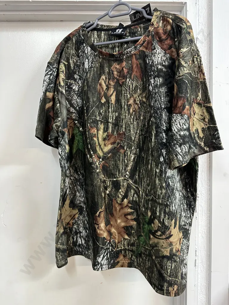 Line 7 Camouflage Fleece Tee Size 2XL Image 1++