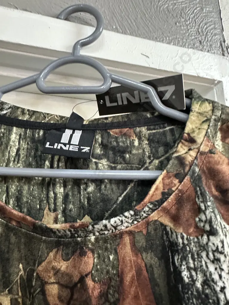 Line 7 Camouflage Fleece Tee Size 2XL Image 1++