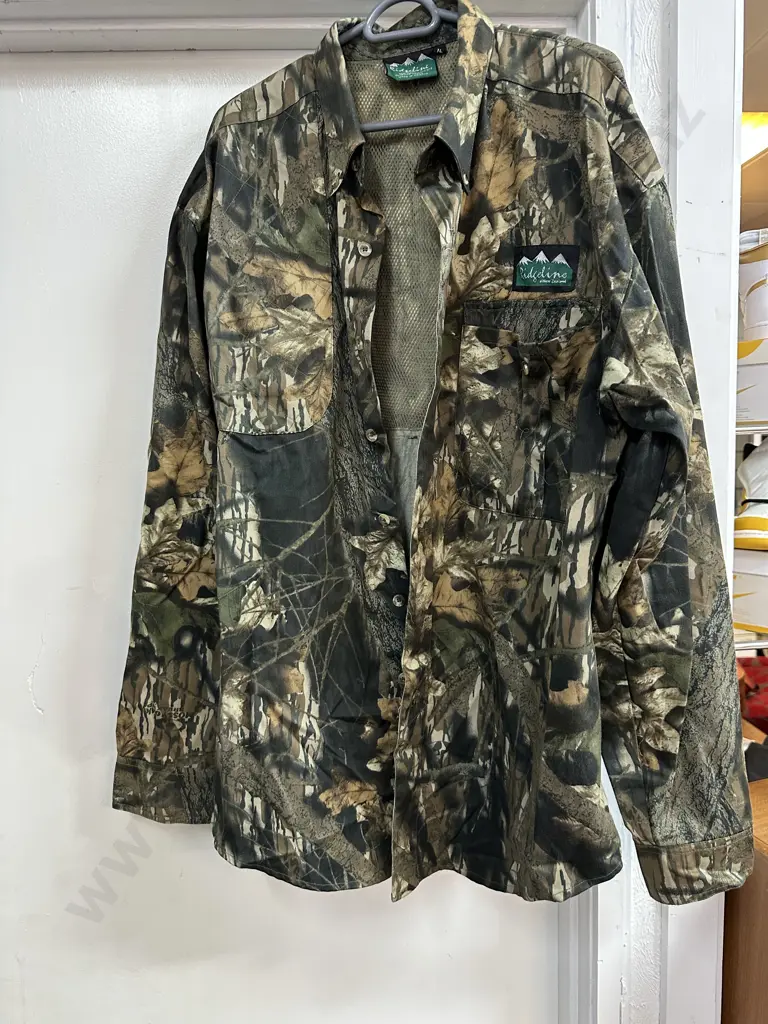 Ridgeline Performance Outdoor Camouflage Shirt Size XL Image 1++