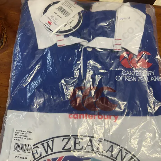 Canterbury Of New Zealand Shield Rugby Jersey Size XL