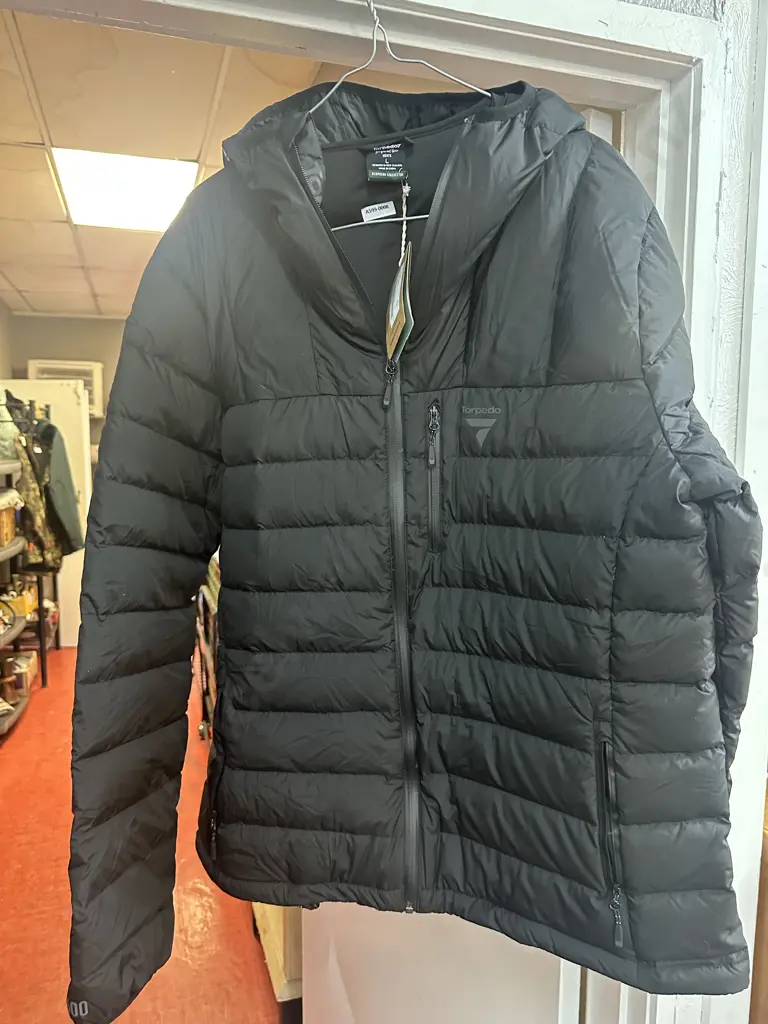 Torpedo 7 Black Mens Zenith Down Jacket Size Large Image 1++