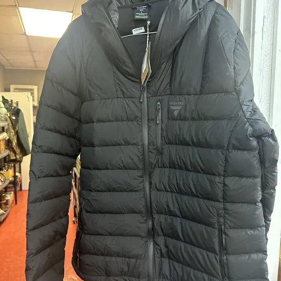 Torpedo 7 Black Mens Zenith Down Jacket Size Large