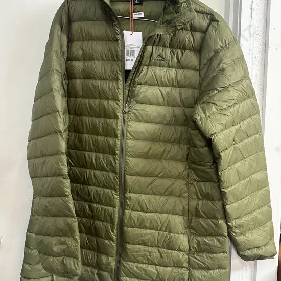 Winter Moss Macpac Jong Jacket (W) Size 18