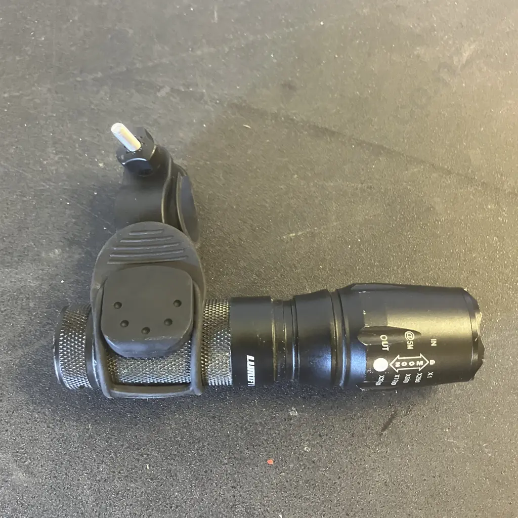 LUMIFY X9 Flashlight (BLACK) With Mount (No Charger) Image 1++