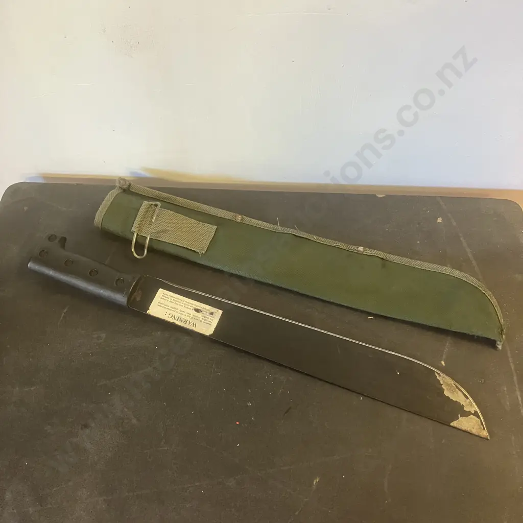 Machete In Green Case Image 1++