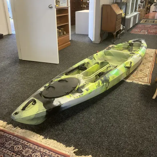 3.6m Green & Yellow Camouflage Kayak