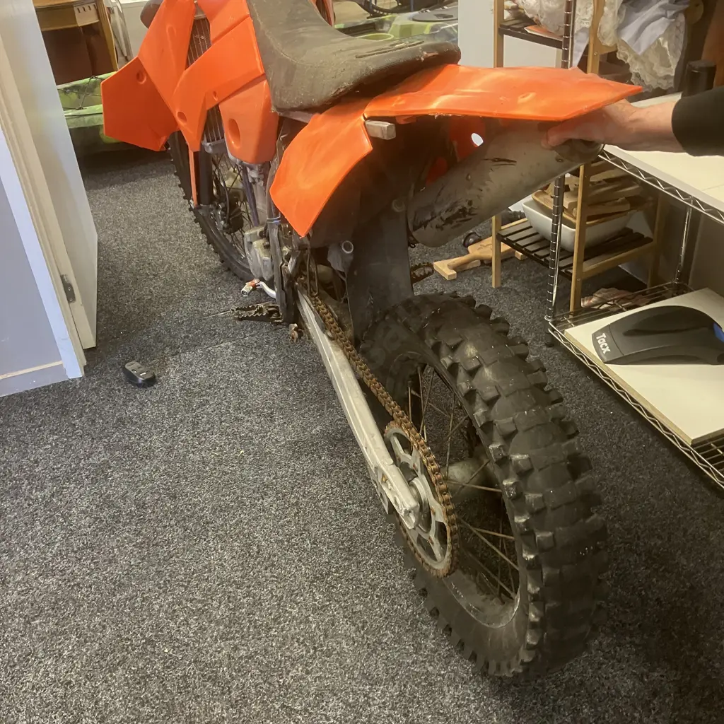 KTM 450 EXC Motorbike, 2007 #VBKRCA4097M325679 (As Found Condition) Image 1++