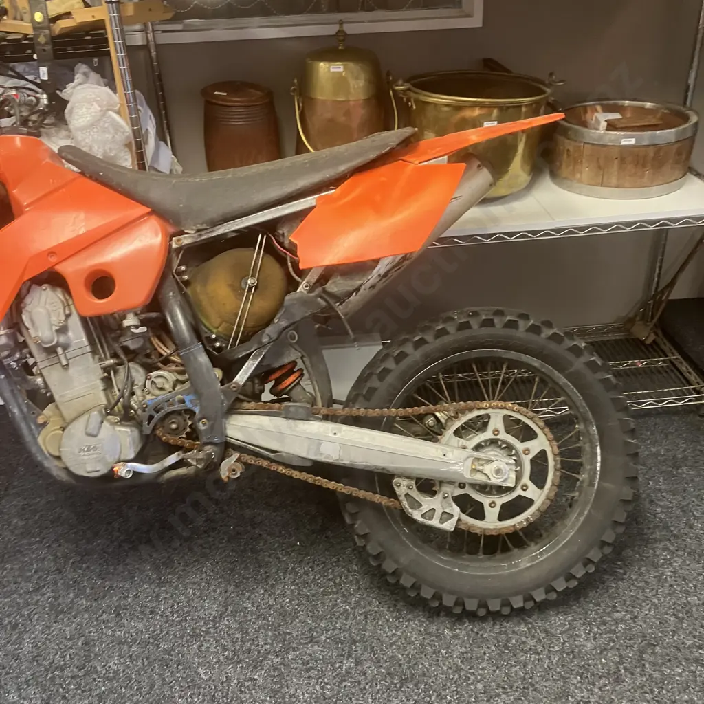 KTM 450 EXC Motorbike, 2007 #VBKRCA4097M325679 (As Found Condition) Image 1++