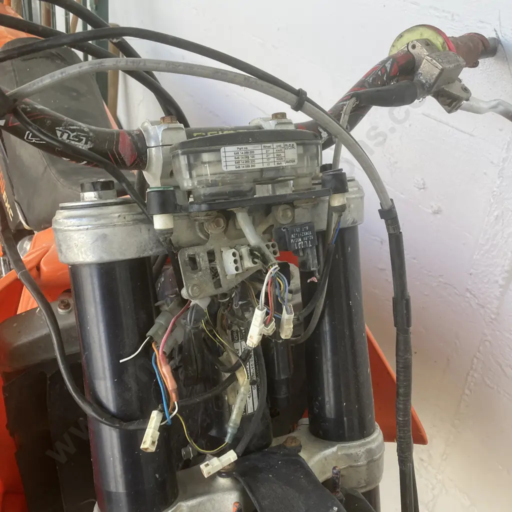 KTM 450 EXC Motorbike, 2007 #VBKRCA4097M325679 (As Found Condition) Image 1++