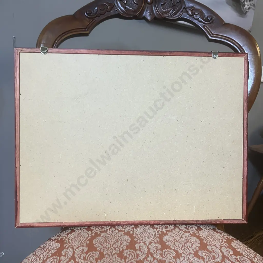 Vintage Nautical Knot Display In Shadow Box. 30 x 40cm Image 1++