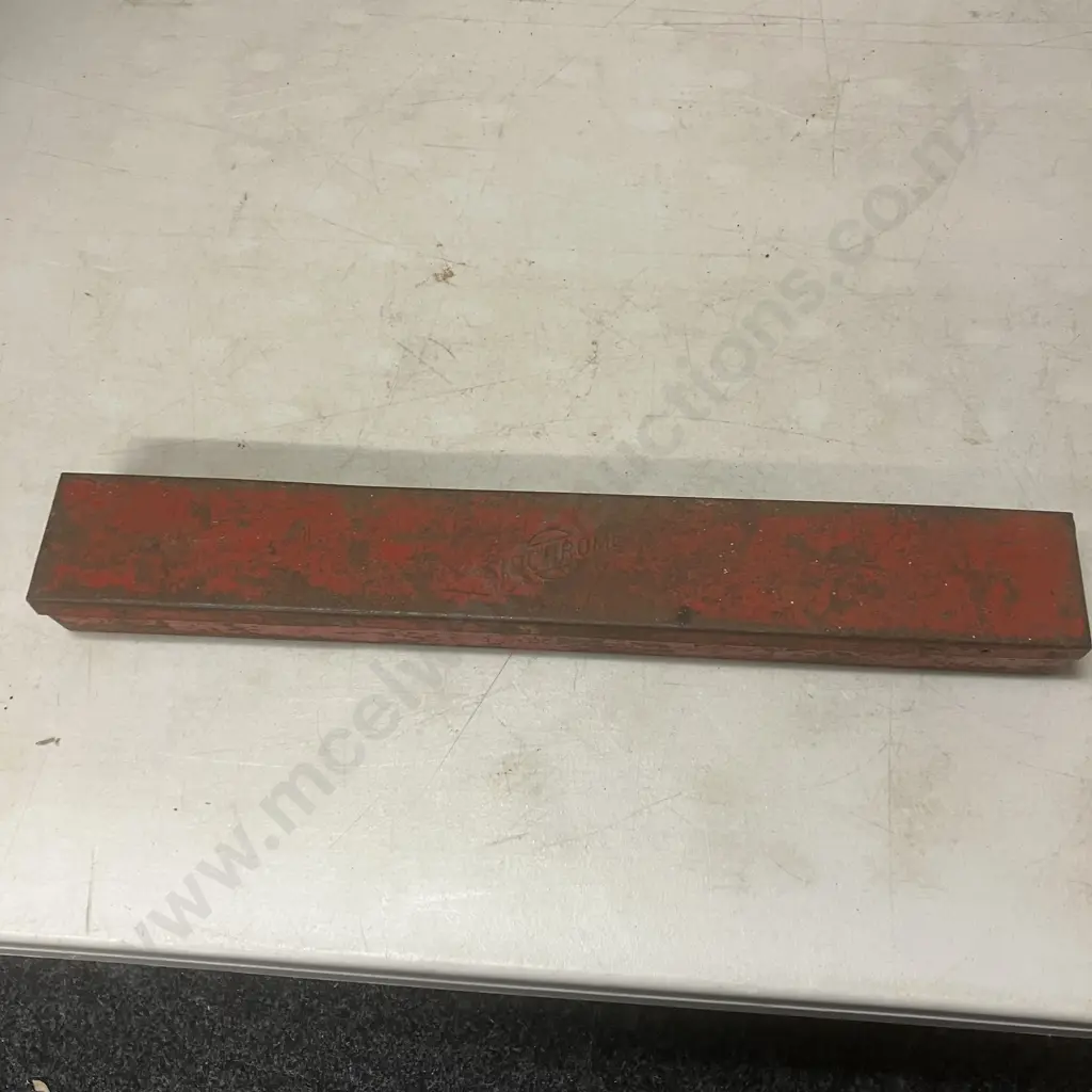 Vintage Sidchrome 15-Piece Combination Socket Set #SWS 620, 1/2" Drive, Original Steel Case Image 1++