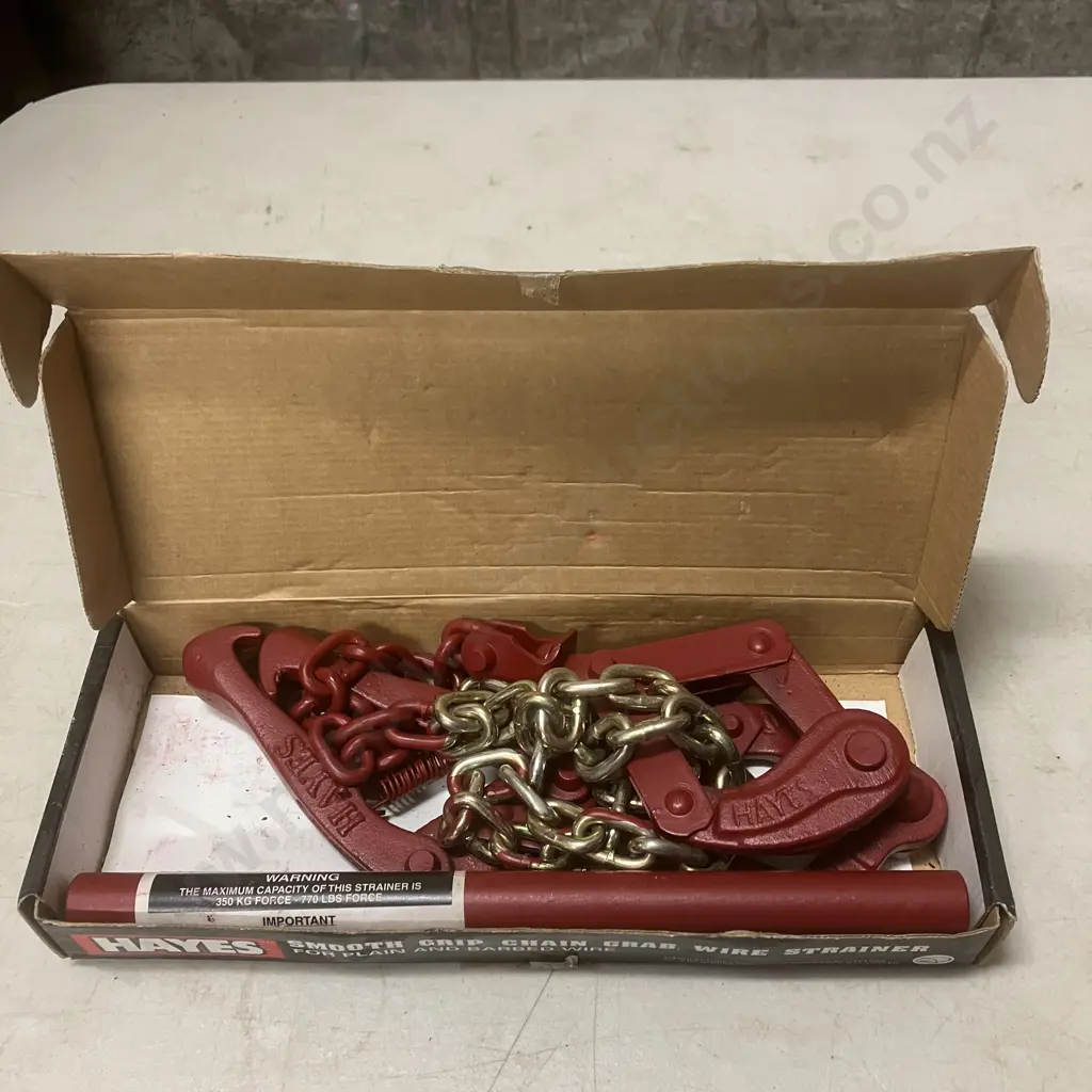 Hayes Chain Grab Wire Strainers H300 - Unused With Original Box Image 1++