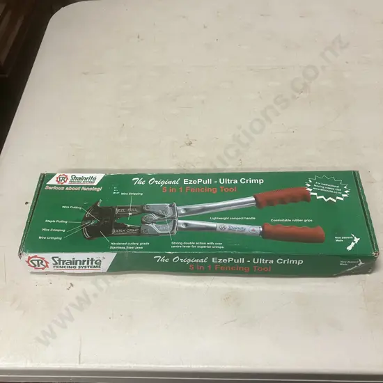 Strainrite EzePull - Ultra Crimp Fencing Tool - Unused With Original Box