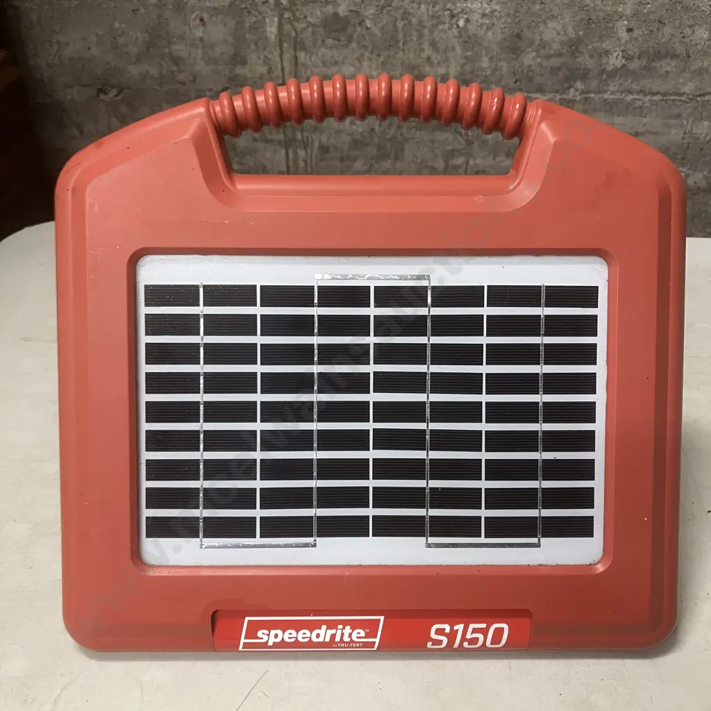 Speedrite by Tru-Test S150 MKll Portable Solar Powered Electric Fence Controller Image 1++