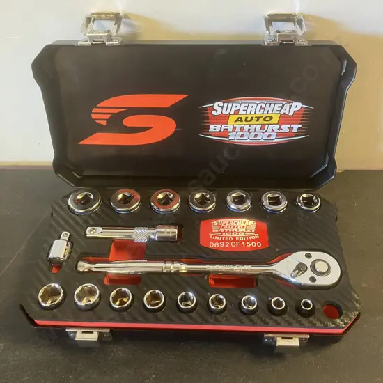 Supercheap Auto Bathurst 1000 Limited Edition 692 of 1500 Tool Pro Socket Set