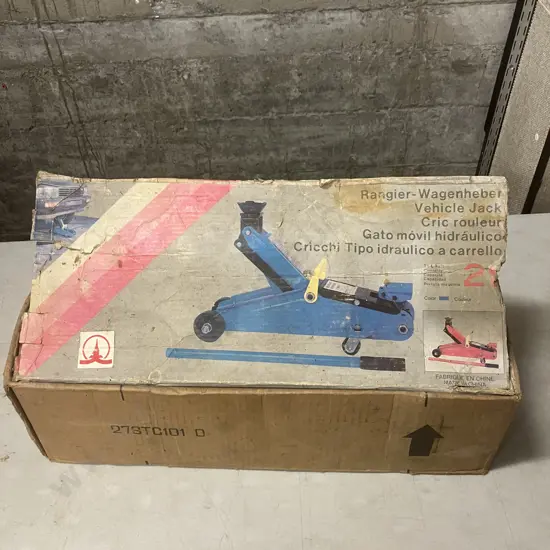Vintage Rangier-Wagenheber Vehicle Jack - 1700Kg (120mm to 380mm)