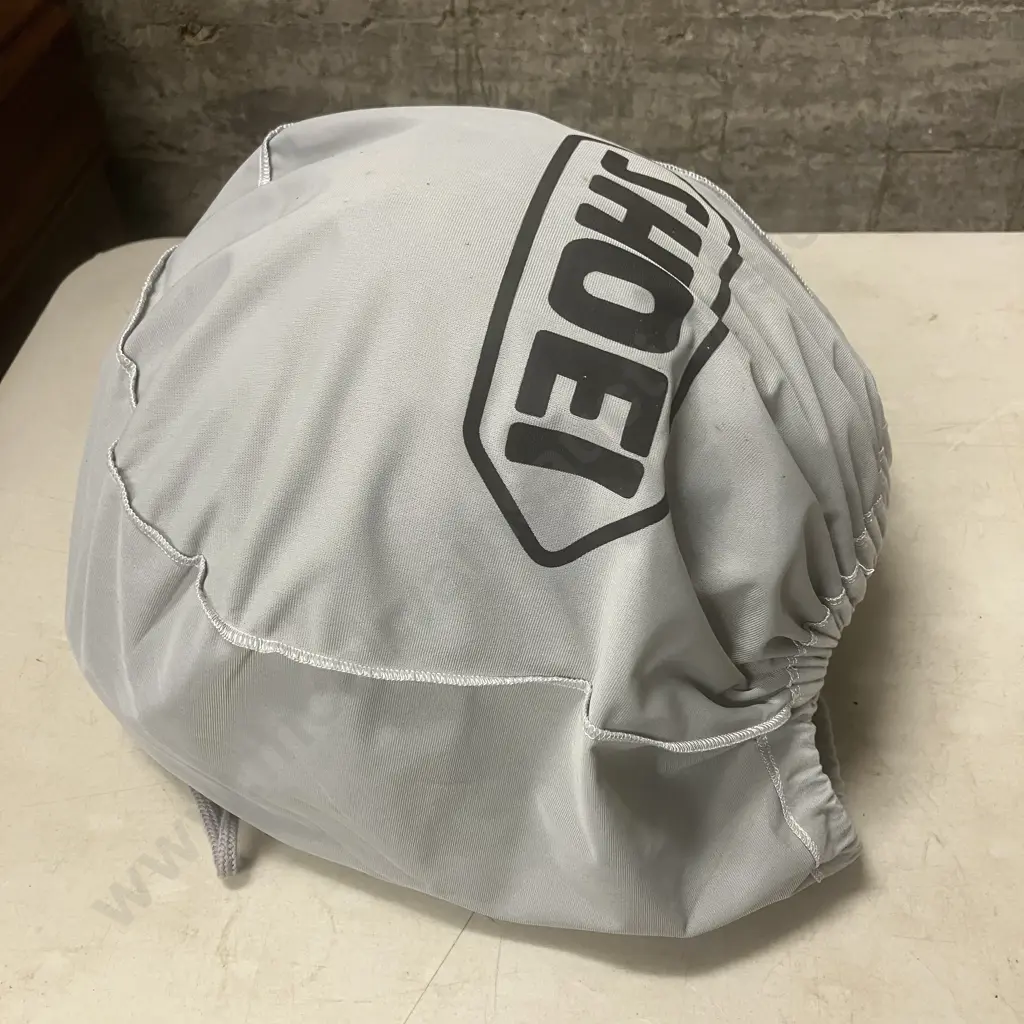 SHOEI QWEST Full-Face Touring Motorcycle Helmet With Soft Bag, Instructions. Pair of Size M Gloves Image 1++