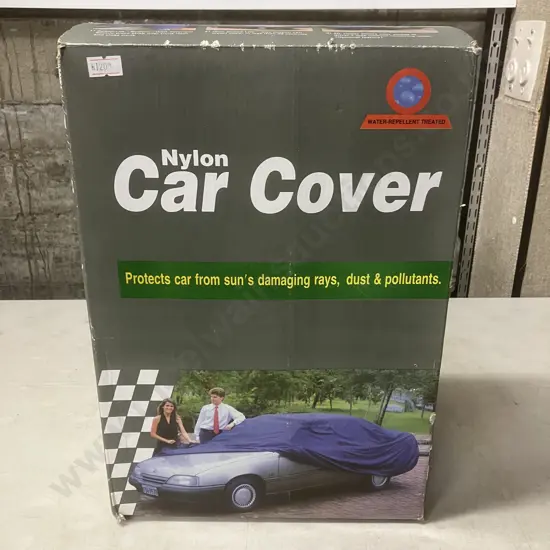 Nylon Car Cover In Original Box, Size XL1 (Cars 15'11" to 17'6")