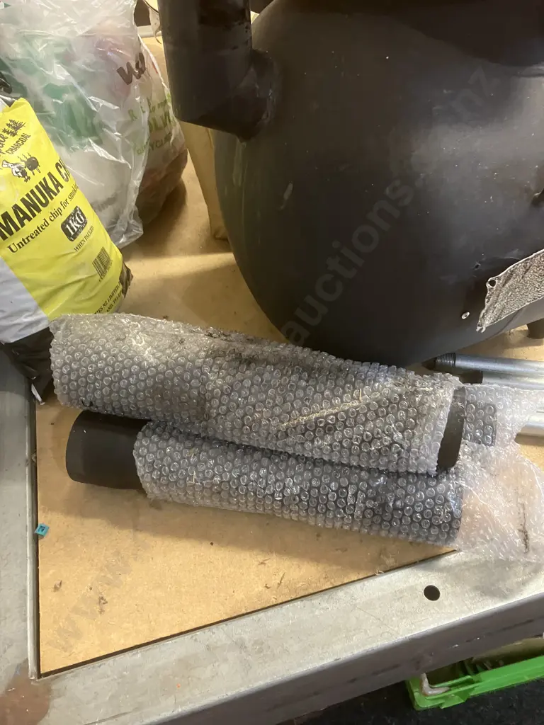 Ozpig Series 2 Portable Wood Fire Stove BBQ Heater With Bag, Charcoal, Wood Chips Etc In Basecamp Carry Bag Image 1++