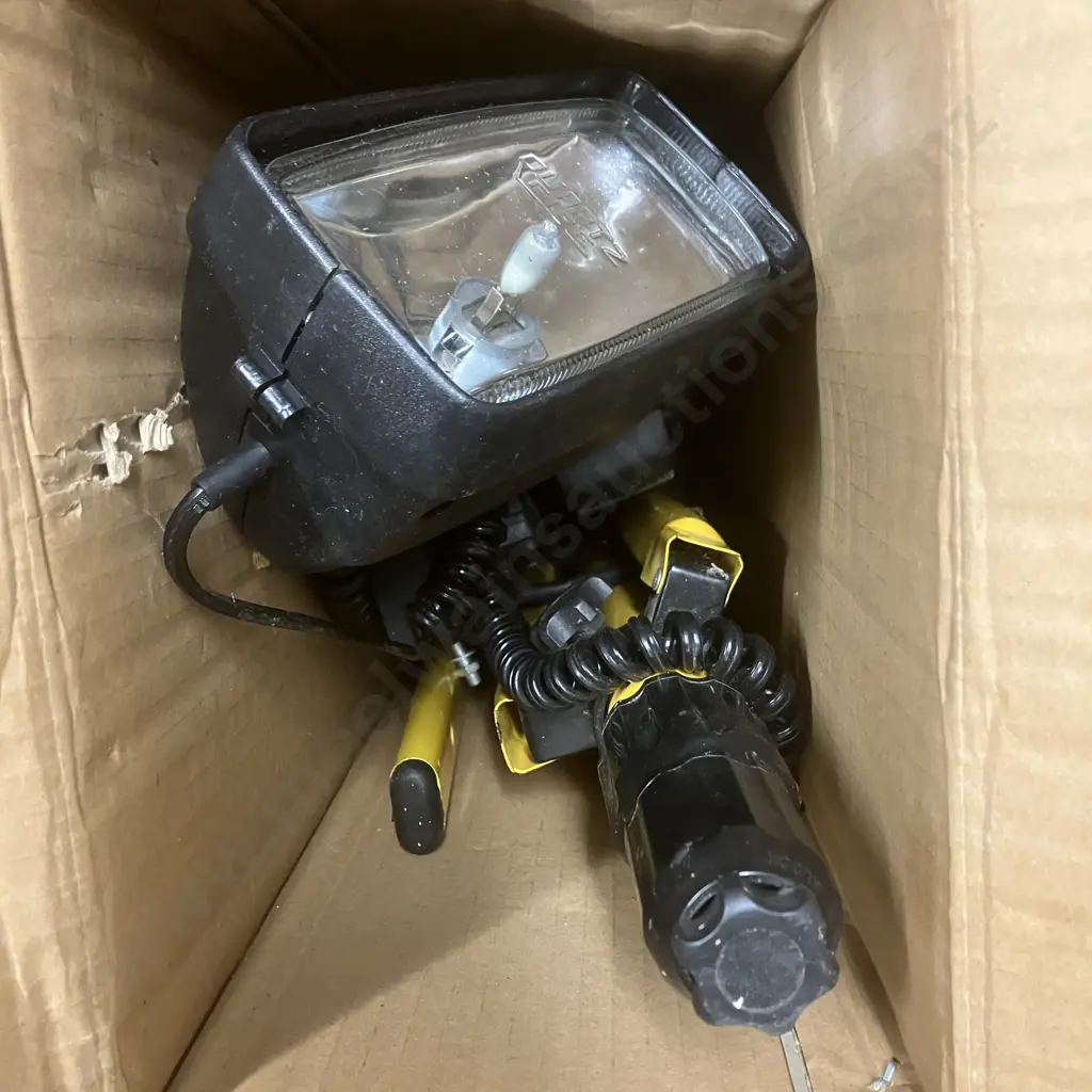 Telescopic Halogen Light - 2 x 500w, Original Box Image 1++