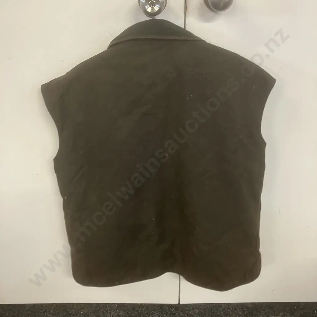 Oilskin Outback Vest Outback Trading Company Size MD Image 1++