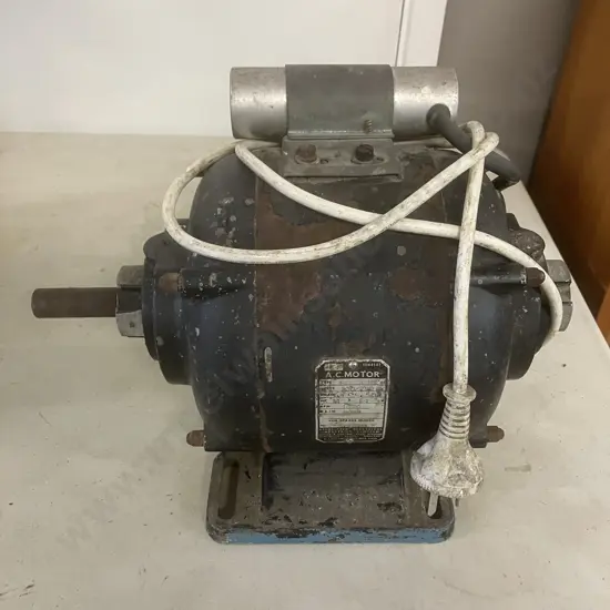 AEI Brand Single Phase 3/4 HP Electric Motor With Shaft