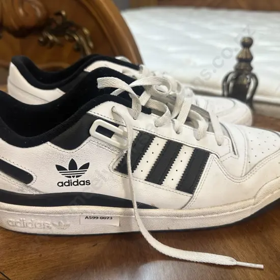 Black & White Adidas Shoes