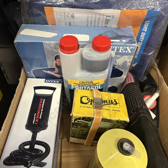 Assorted Camping Sundries