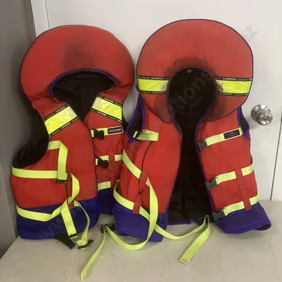 Adults Sheltered Waters Lifejackets - Commander Style Size M & Lifeguard Style Size XXL