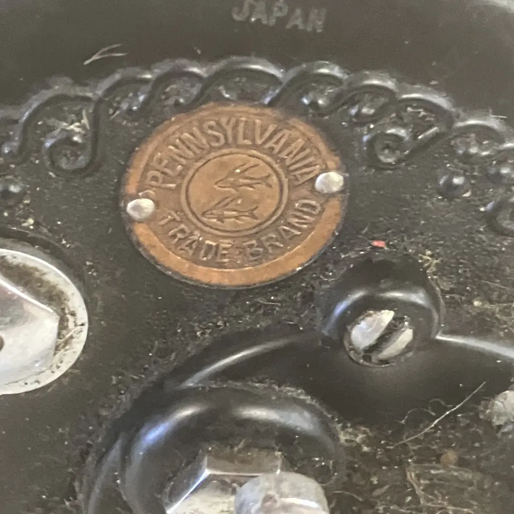 Vintage Pennsylvania Trade Brand Fishing Reel Made In Japan Image 1++