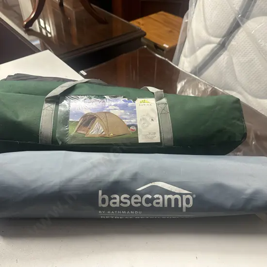 Kathmandu Basecamp Retreat Shelter & Sanjia Green/Black Tent/Shelter