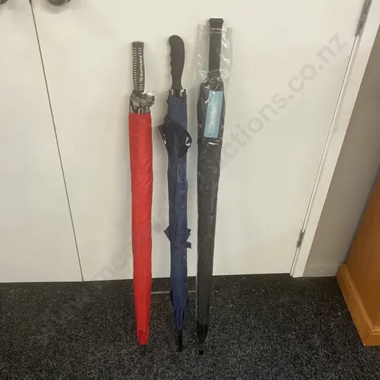 Three Umbrellas Including The Beast & Hurricane