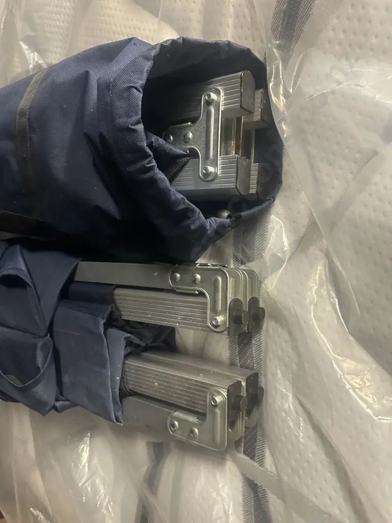 Pair Of Aluminium Folding Camp Stretchers  Image 1++