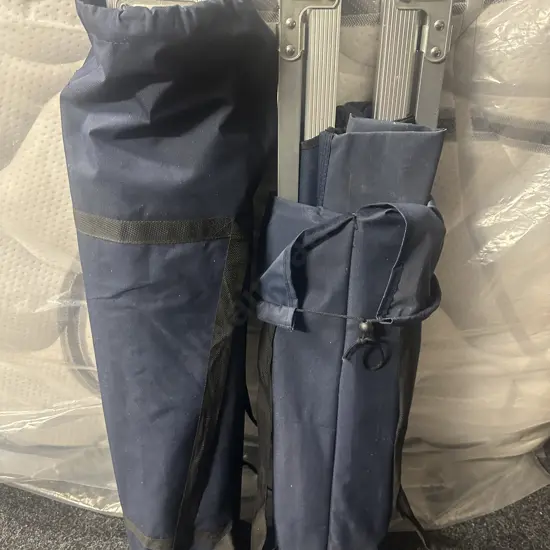 Pair Of Aluminium Folding Camp Stretchers 