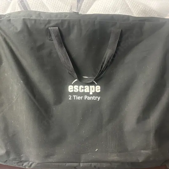 New Escape Two Tier Camping Pantry In Bag
