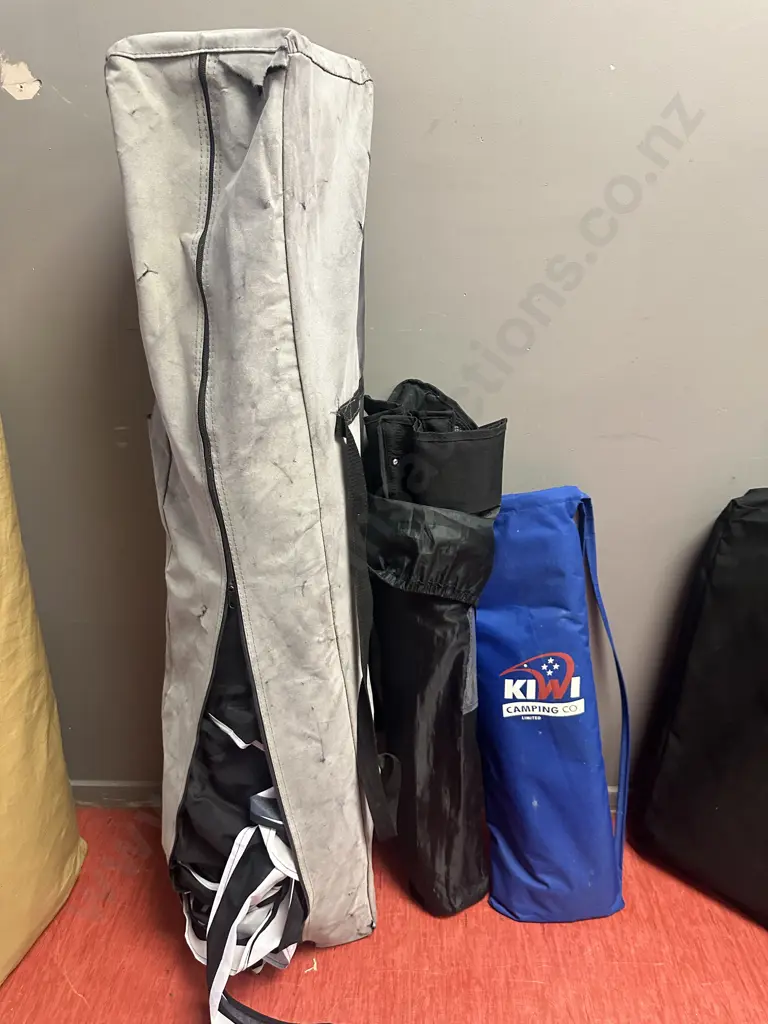 Kiwi Camping Limited Stretcher, Fold Up Chair & Gazebo Image 1++