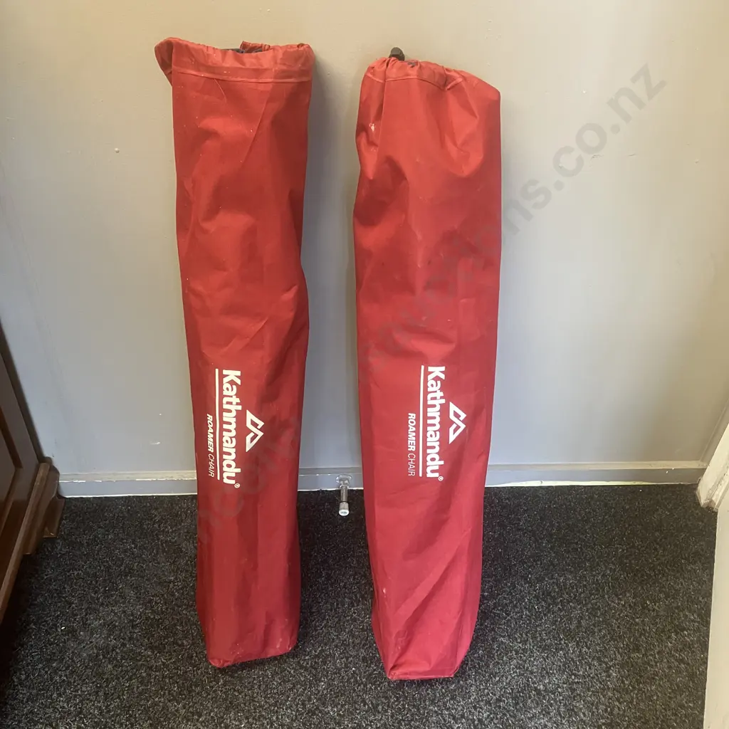 Pair of Kathmandu "Roamer" Folding Chairs In Bags Image 1++