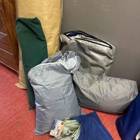 Assorted Tent Sundries 