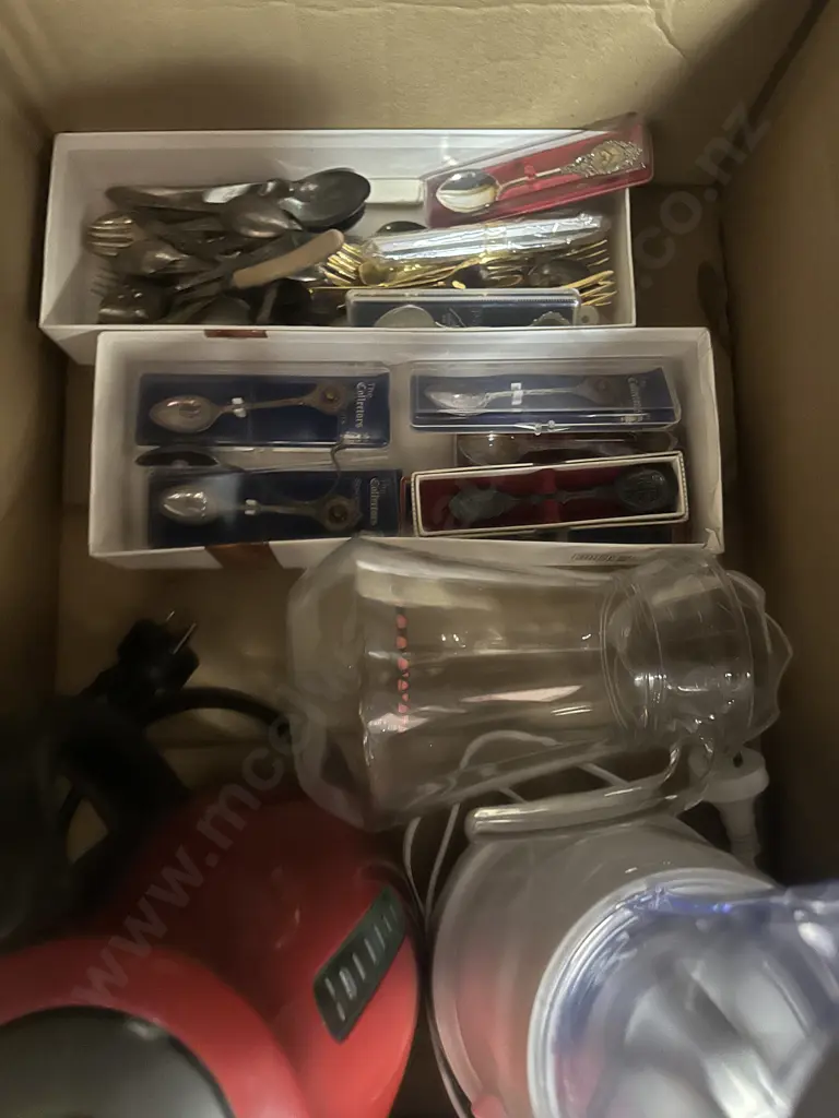 Zip Blender, Breville Electric Jug, Souvenier Spoons Etc Image 1++