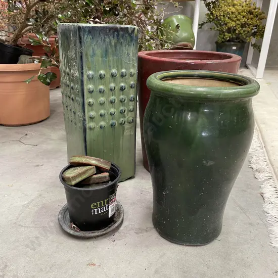 Assorted Garden Pots
