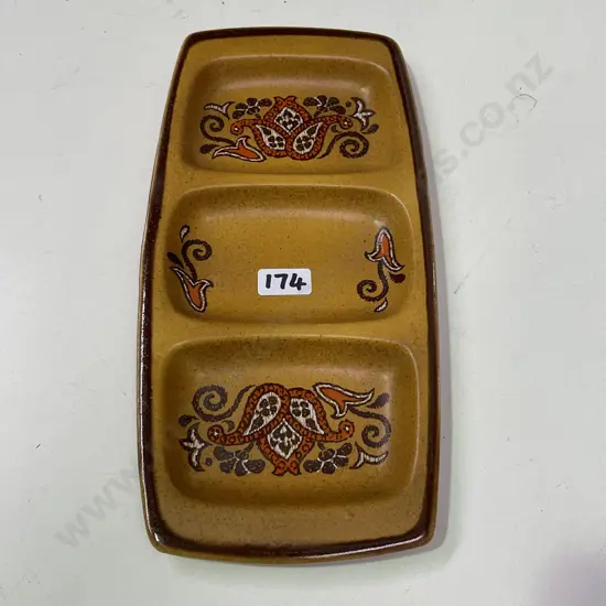 Royal Worcester Palissy Retro Hors 'Doeuvres Dish