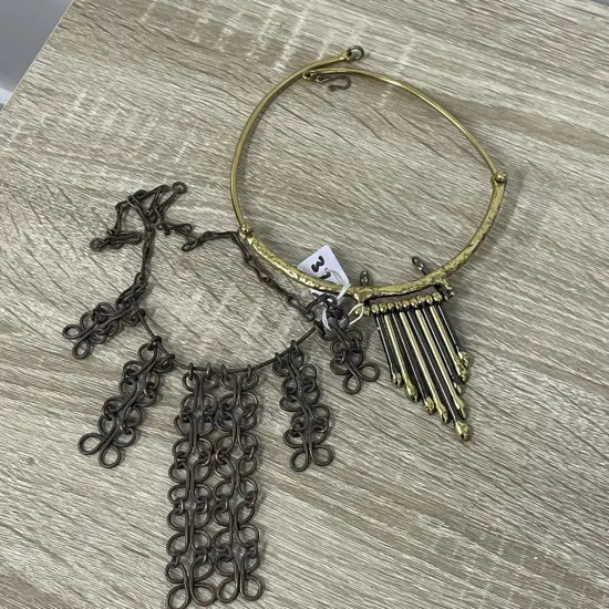 Two Vintage Chocker Necklaces