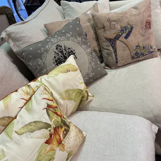 Assorted Designer Cushions x 5
