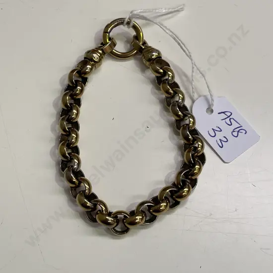 Kagi Gold Coloured Heavy Link Bracelet