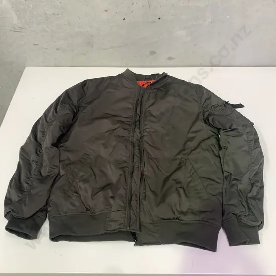 New Clothes - Garage Brand Jacket Colour KHK with Orange Liner Size L