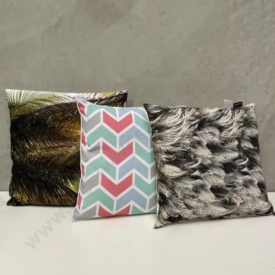 Three As New Designer Scatter Cushions