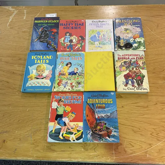 Selection of Vintage Enid Blyton Books